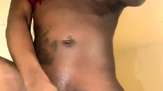 Thick And Black Boner Drilling Massive Tits Ebony Slut