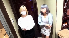 Amateur asian babe threesomed