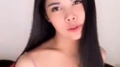 raunchy young Thai Teasing on webcam