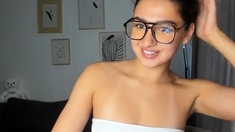 Horny Webcam Babe Solo Masturbation