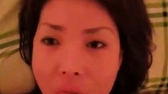 Asian blowjob and facial